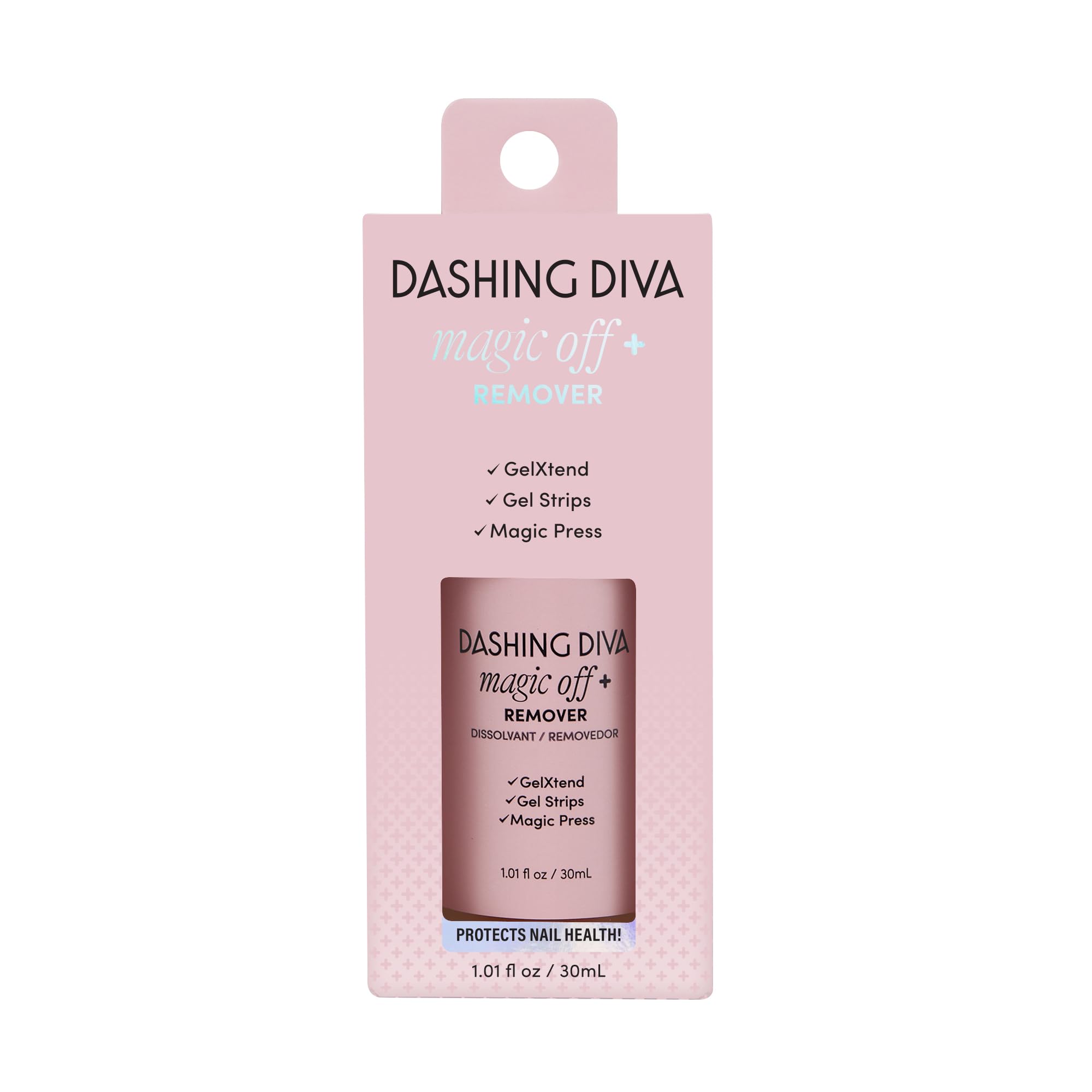 Dashing Diva GelXtend Design & Removal Kit - Nail Tips & Magic Off+ Remover - Acrylic Nails with LED Glue - Lasts Up to 14 Days - Press On Remover with Niacinamide and Castor Oil - Ballet Beauty - Image 6