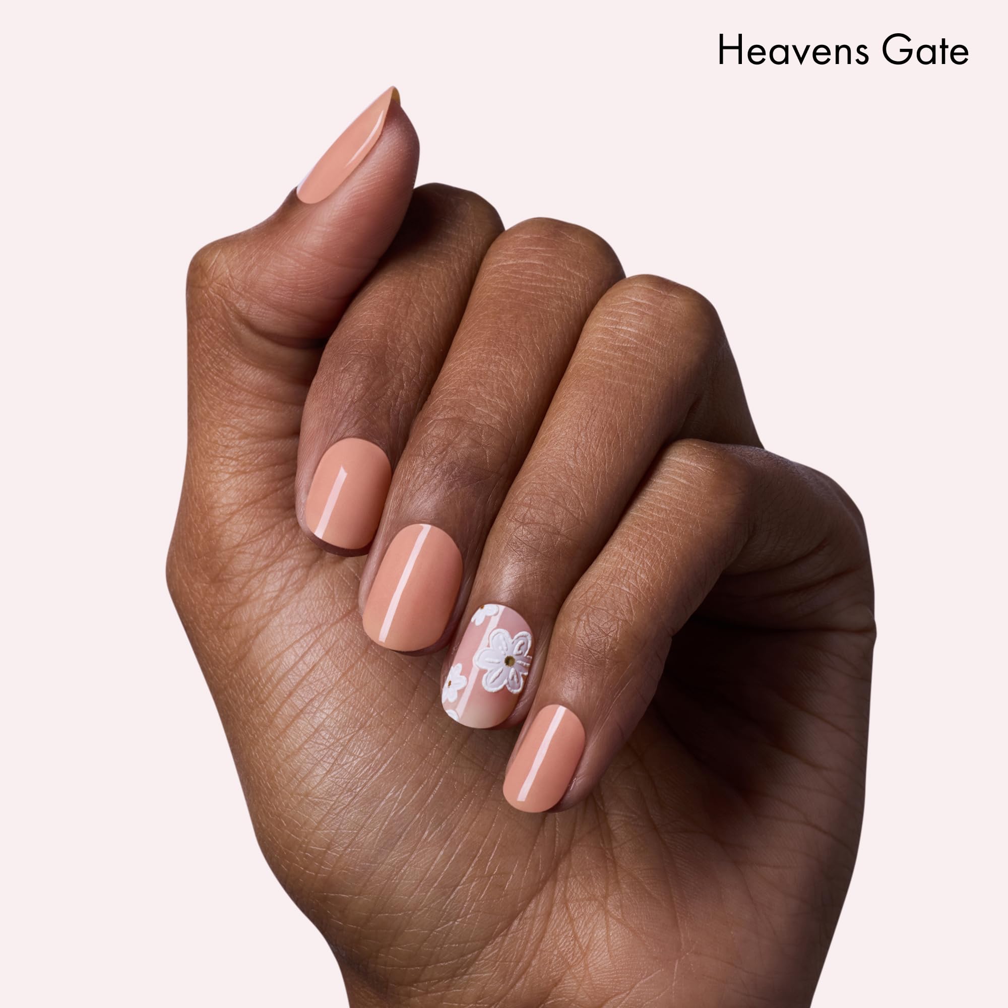 Dashing Diva Gloss Nail Strips Bundle - The Vintage Florals Collection - So Very Victorian & Heavens Gate - UV Free, Chip Resistant, Long Lasting Gel Stickers - Contains 2 Sets - Image 3