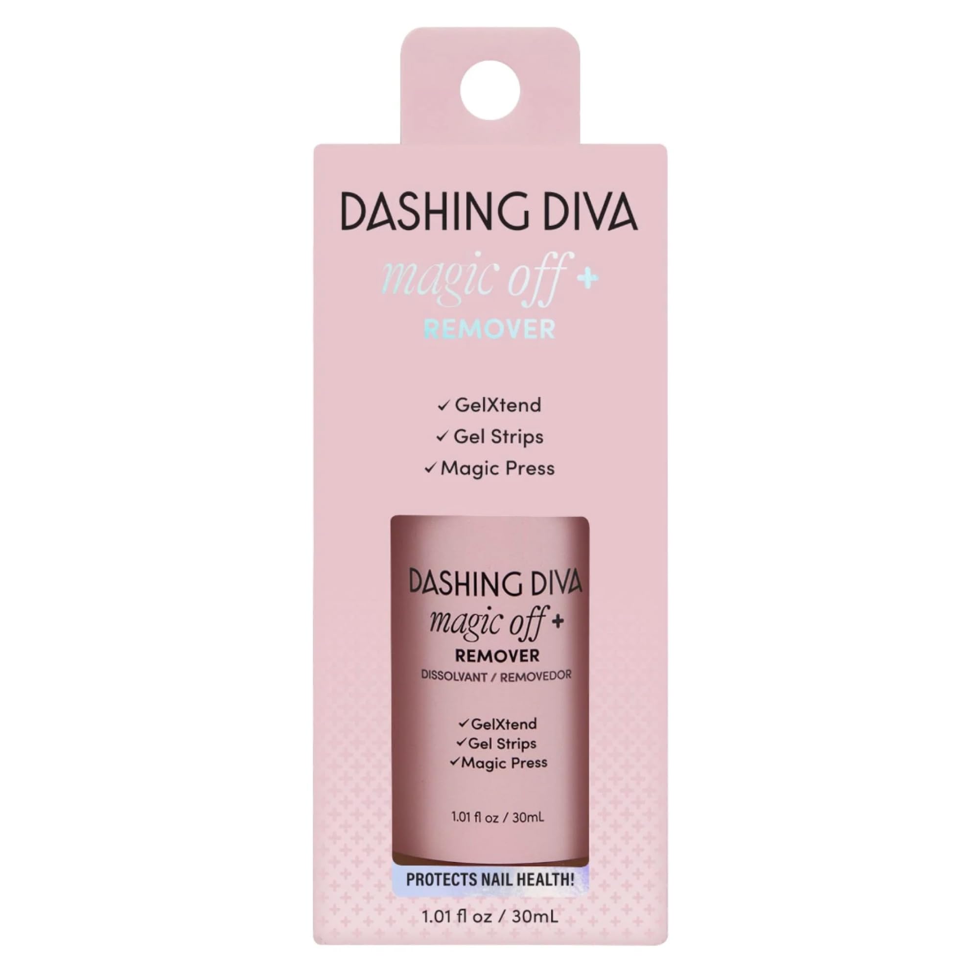 Dashing Diva Magic Off+ Remover, 3 Pack - Press-On Nail Remover with Niacinamide and Castor Oil - Contains 3 - Image 4