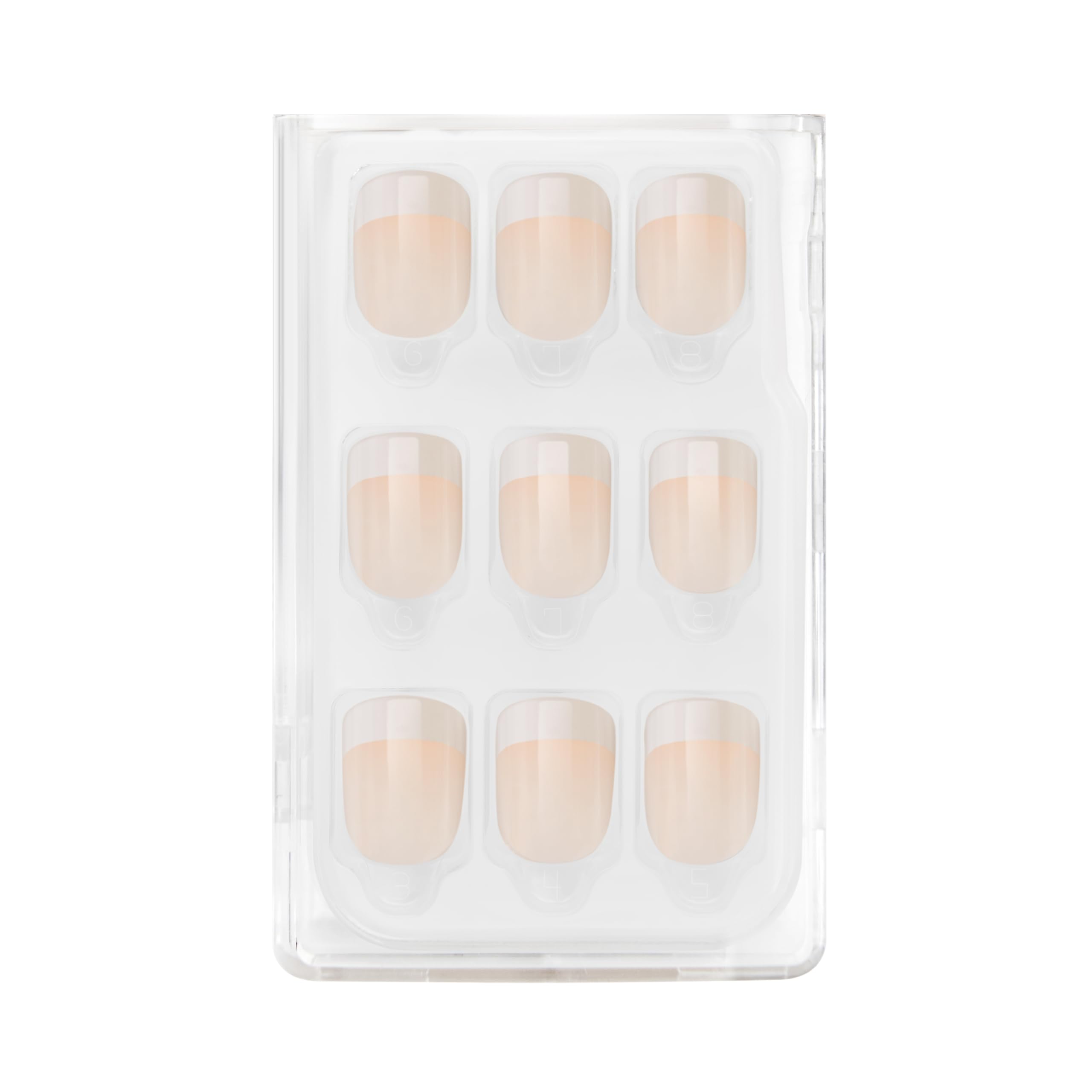 Dashing Diva Magic Press Nails - Day to Night | Short, Square Shaped Press On Nails | Long Lasting Stick On Gel Nails | Lasts Up to 7 Days | Contains 30 Stick On Nails, 1 Prep Pad, 1 File - Image 4