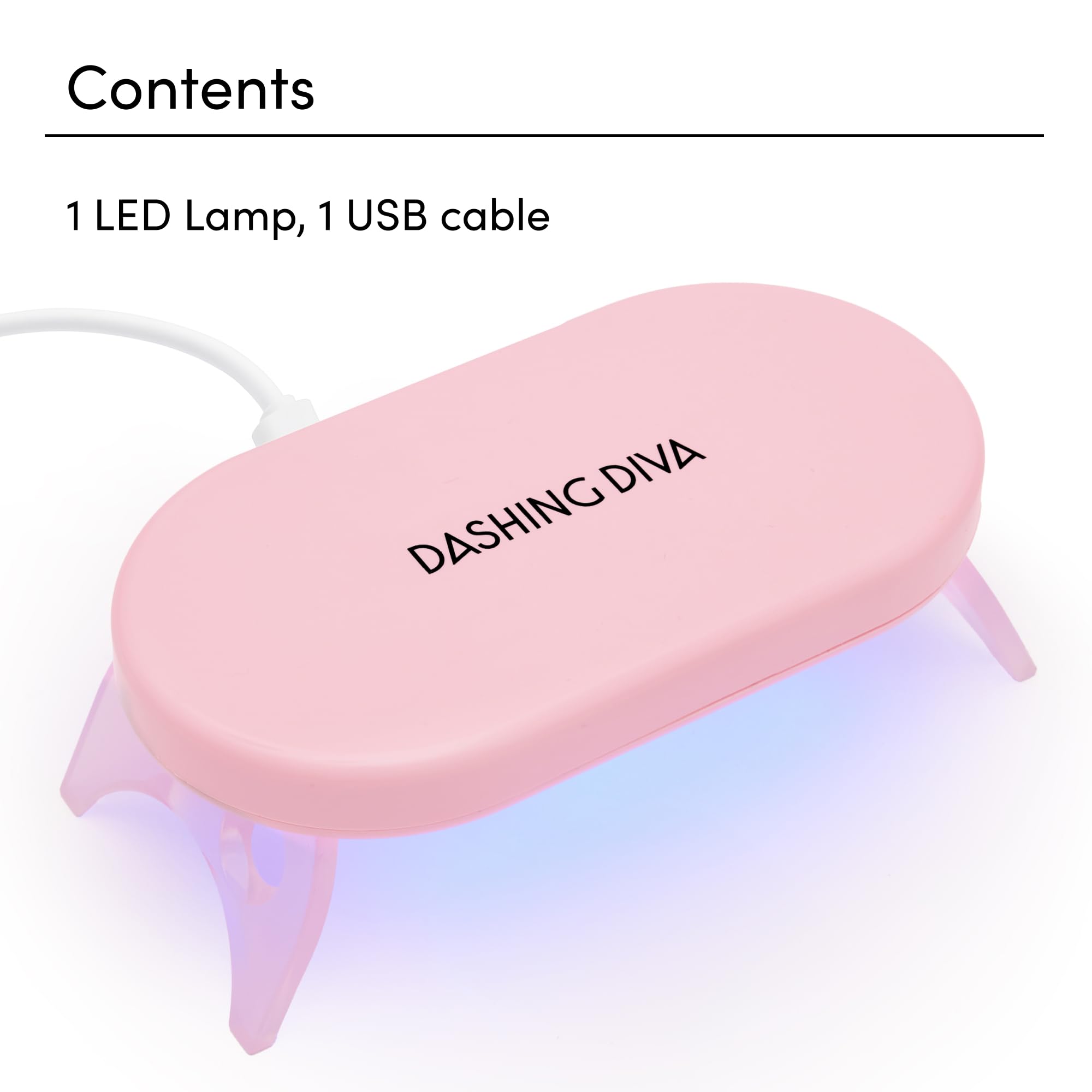 Dashing Diva One Gel Lamp - 10-Watt Gel Nail Polish Curing Lamp with Automatic Timer - Portable & Compact - Image 5