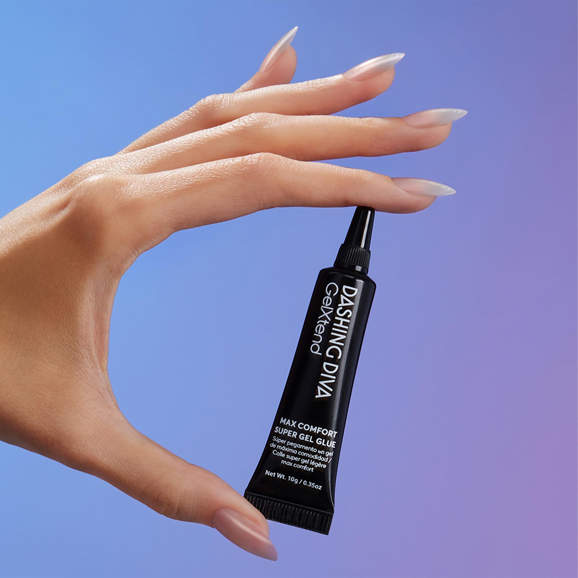 Dashing Diva Super Gel Glue - GelXtend Nail Glue for Nail Tips - Superior Adhesion, No Primer Needed - 5g - Image 3