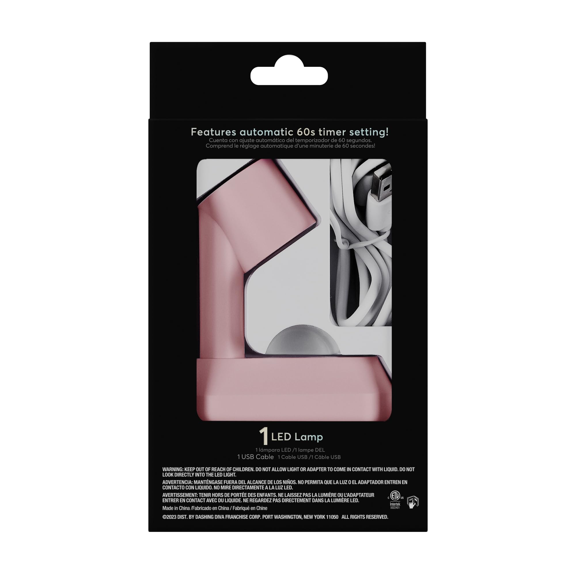 Dashing Dive GelXtend LED Lamp - USB Gel Nail Lamp for 14 Day Wear - Image 4